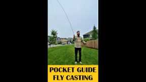 How to Cast a Fly Rod in 60 Seconds - Your Quick Tutorial Pocket Guide  #shorts