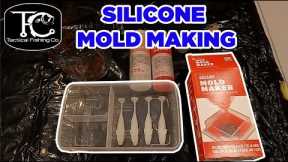 How To Make Silicone Open Pour Fishing Lure (Swim Bait) Molds