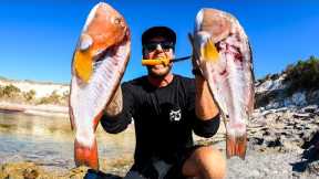 SOLO fishing - CATCH and COOK fish burgers. Best tasting fish in the sea?