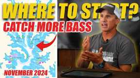 Bass Fishing In November | Where to start?