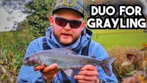 Grayling Fly Fishing The Derbyshire Wye - On The Duo