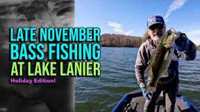 Late November Bass Fishing At Lake Lanier