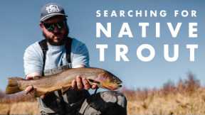 Into The Wild West | Fly Fishing For Native Cutthroat Trout | Adam & Steve Ride Again