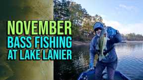 November Bass Fishing At Lake Lanier