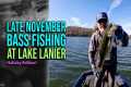 Late November Bass Fishing At Lake