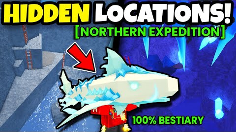 HIDDEN FISHING SPOTS In NORTHERN EXPEDITION On FISCH Roblox!