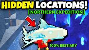 HIDDEN FISHING SPOTS In NORTHERN EXPEDITION On FISCH Roblox!