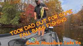 Fall Bass Fishing on Smith Mountain Lake