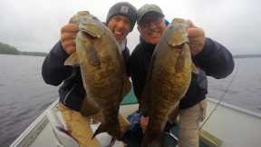 Topwater Smallmouth Bass Fishing in Canada