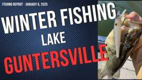 Winter Fishing Lake Guntersville - Fishing Report January 6, 2025