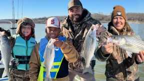 Striper Catch, Clean, and Cook on Lake Texoma