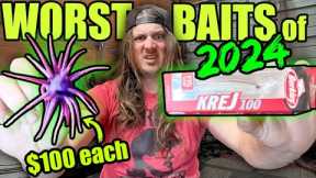 These are the WORST and BEST Bass Fishing Baits of 2024!!