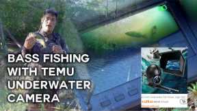 Bass Fishing with Temu Underwater Camera | GunnslingerTV