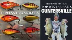 February Top Baits for Bass Fishing on Lake Guntersville (Lipless Crankbaits)