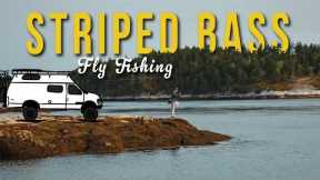 BREAKING TIDES | A Vanlife Quest for East Coast Stripers (DIY Fly Fishing)