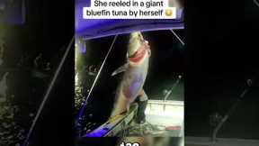 She CAUGHT a BIG FISH