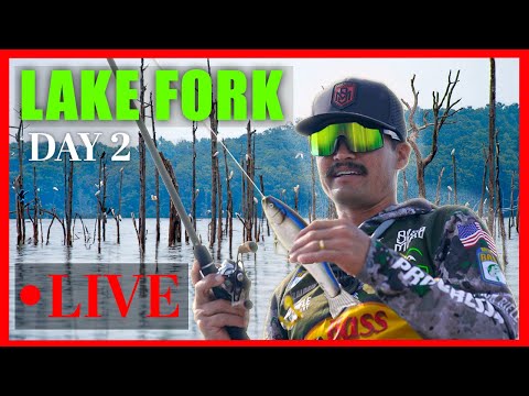 LIVE from Lake Fork (Bassmaster Elite Day 2)