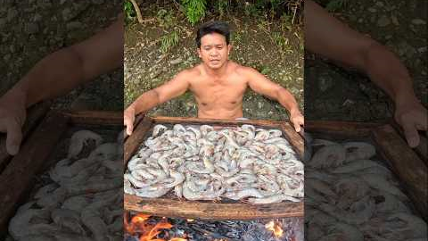 Grilling Bunch of Shrimps! 🦐🍤🔥