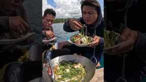we did a marvellous fishing hunt, cook and eat the whole catch