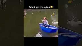 What are the odds😭#viralvideo #bassfishing #fishing #youtubeshorts #foryou #shorts