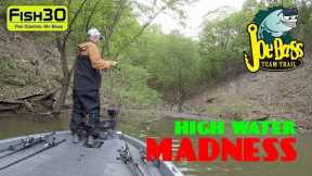 High Water Madness in the Joe Bass Team Trail on Truman Lake|Vlog