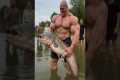 7'3 bodybuilder catches 70 pound fish 