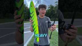 RAPALA GIANT LURE !!! 😮 #bassfishing #shorts