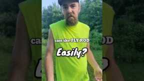 How to Cast a Fly Rod EASILY #shorts #fishing #flyfishing #funny