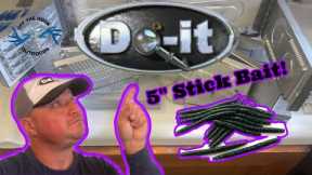 Making Soft Plastic Baits with Do It Molds! 5” Stick Bait (Senko)