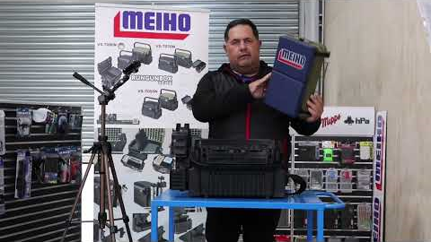 Meiho 7090N Demonstration - Ultimate Tackle Box in Action!