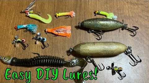 CHEAP AND EASY DIY Fishing Lures That You Can Make NOW!!!