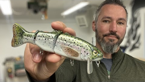 How to make a Rainbow Trout Wake Bait