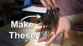 Make Your Own Shakey Head Worms | Epic Bait Molds 5 & 7 Pintail Worm