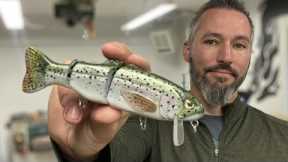How to make a Rainbow Trout Wake Bait