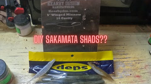 Making The Most Sold Out Soft Plastic Lure At Home!