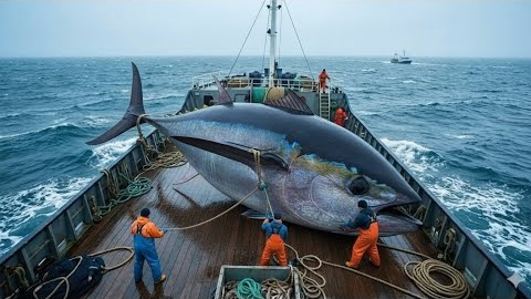 Giant Bluefin Tuna From the Sea – How Fishermen Earn $500,000 in Just 7 Days | Deep Sea Creatures