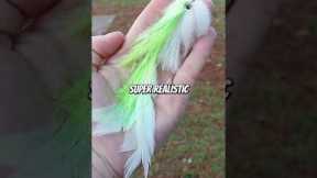 Fly fishing is better than conventional tackle?!?!? #fishing #shorts #flyfishing #bassfishing