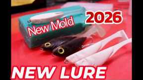 I Built a Custom Soft Plastic Swimbait from Scratch | DIY Fishing Lure Mold & Pour #handmadelure