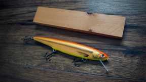 Lure making | Classic Crankbait from scrap wood