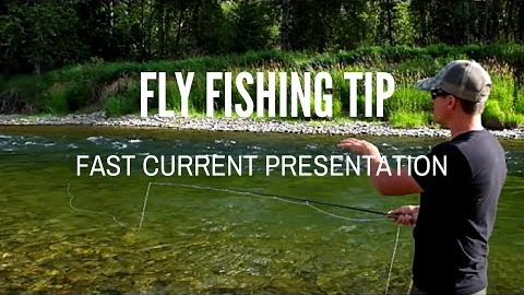 Fly Fishing Tip - Presentation in Fast Current Seams