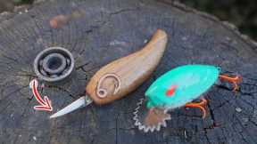 Make This Lure Carving Tool! Bearing Knife for Handmade Fishing Lures🔪