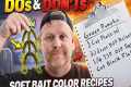 Soft Bait Recipe Do's & Don'ts: