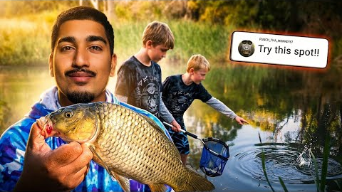 I Went Fishing at My Subscriber's Favorite Spot for a Day!