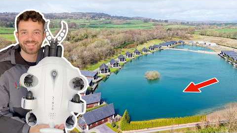 I Tossed an UNDERWATER Drone into this Forgotten Fishing Lake... 😯 (BIG Fish!)