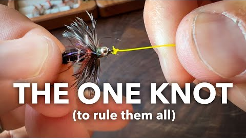 The only fly fishing knot you need! The Davy Knot - tenkara fly fishing, Aug '25