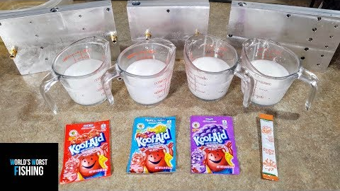Can You Make Soft Plastic Lures Using KOOL-AID Powder???