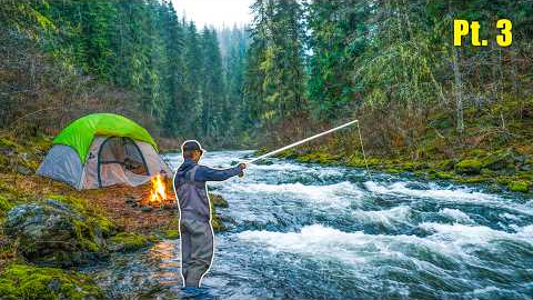 48 Hours Fly Fishing and Camping for the Hardest Fish To Catch in The PNW!