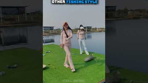 Other Fishing Style But the Last One   is not dangerous. Entertainment #fishing #fishingtutorial