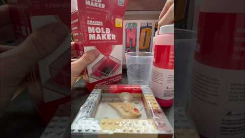 silicone mold a fishing lure #lakemonster #lures #fishing #timelapse #lurebuilding #howto #diy