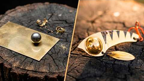 Raw Brass to Rattling VIB | How to Make a Fishing Lure